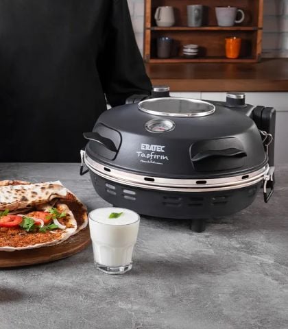 ERATEC Elektrikli Pizza Taş Fırını SET PM-27 – XXL Komple Set (TÜRKİYE DİSTRİBÜTÖRÜ)