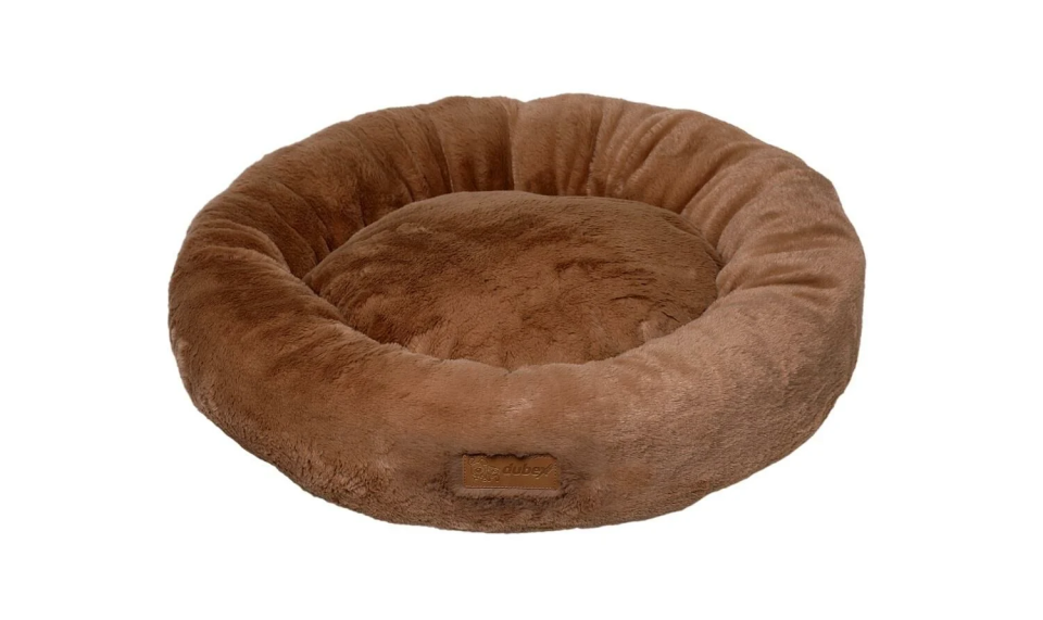 Dubex Brownie Circle Kedi Köpek Yatağı Kahverengi Large 65x20 cm