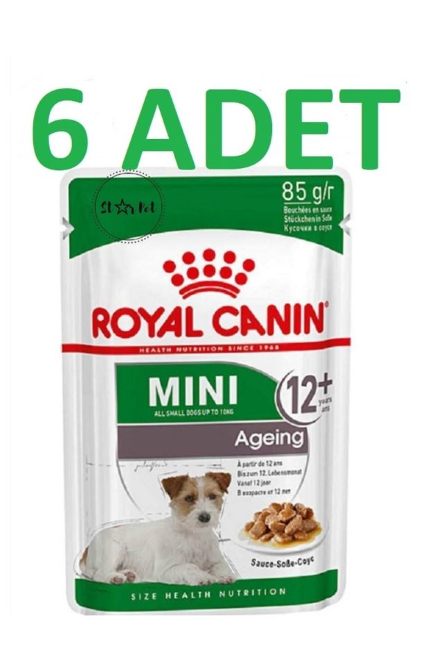 Royal Canin Mini Adult Küçük Irk Pouch Yaş Kedi Maması 85gx6 adet