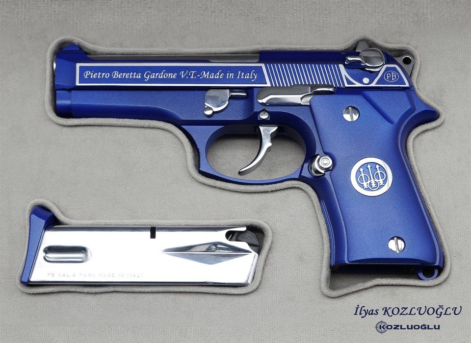 Beretta Compact Mavi Kaplama