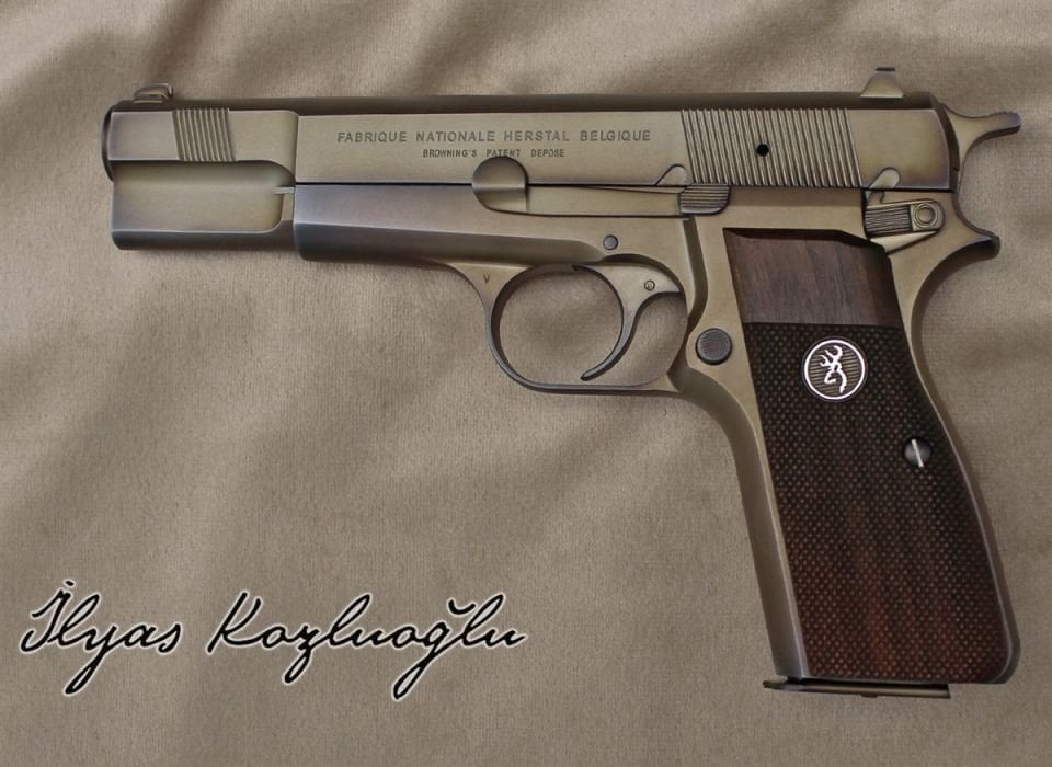 Browning 245 Seri Yanık Füme Titanyum