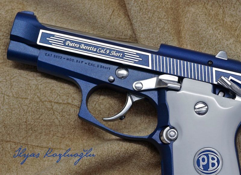 Beretta MOD84 Blue