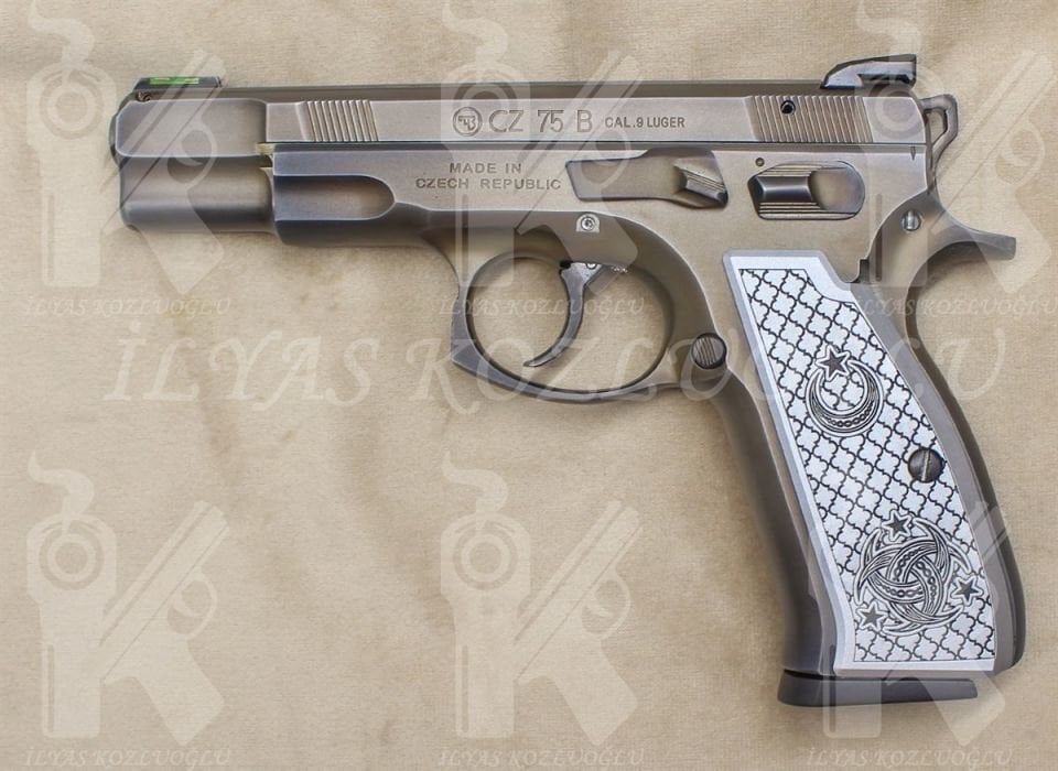 CZ 75B Yanık Füme Titanyum Kaplama