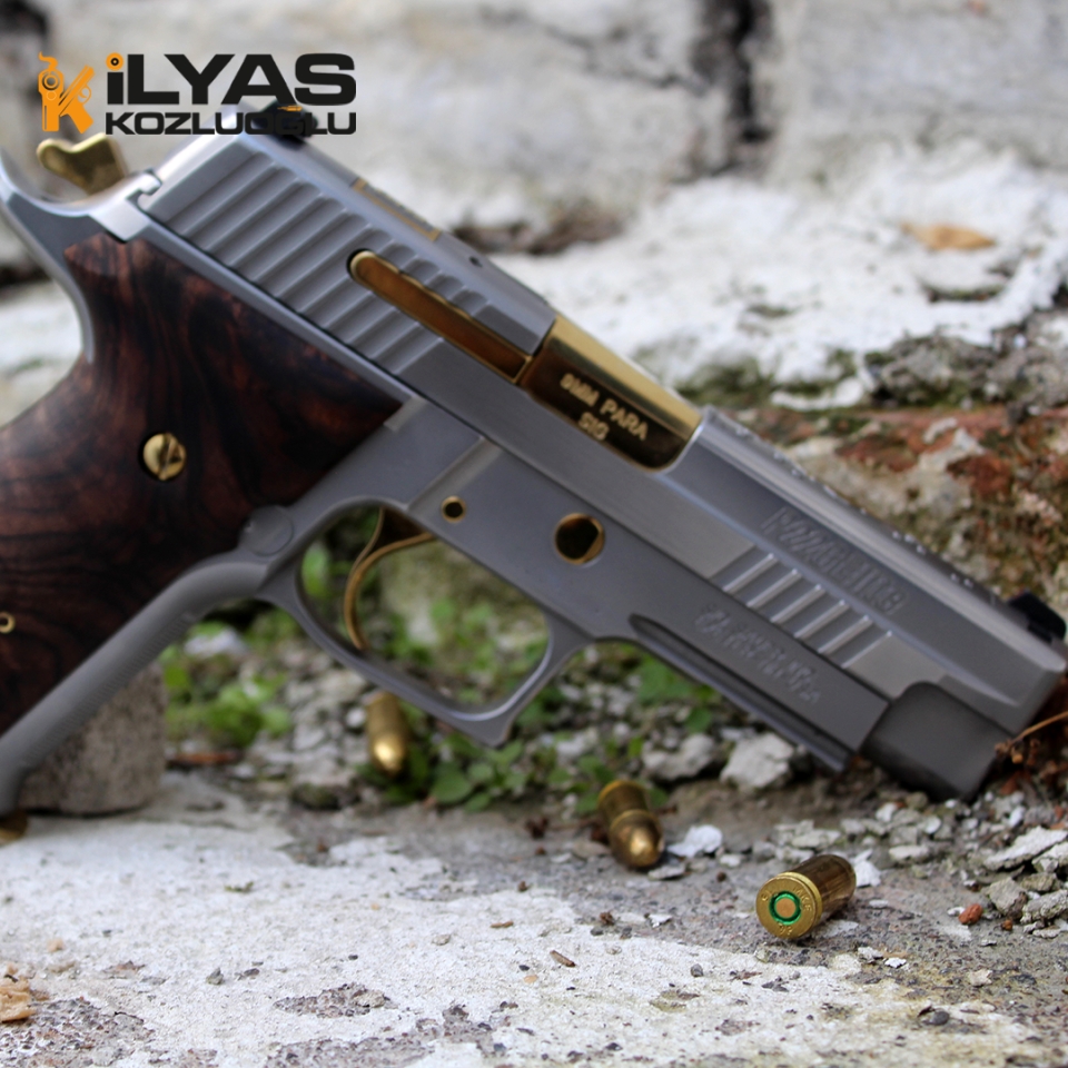 SıgSauer P226 Mat Titanyum Kaplama & Gravür