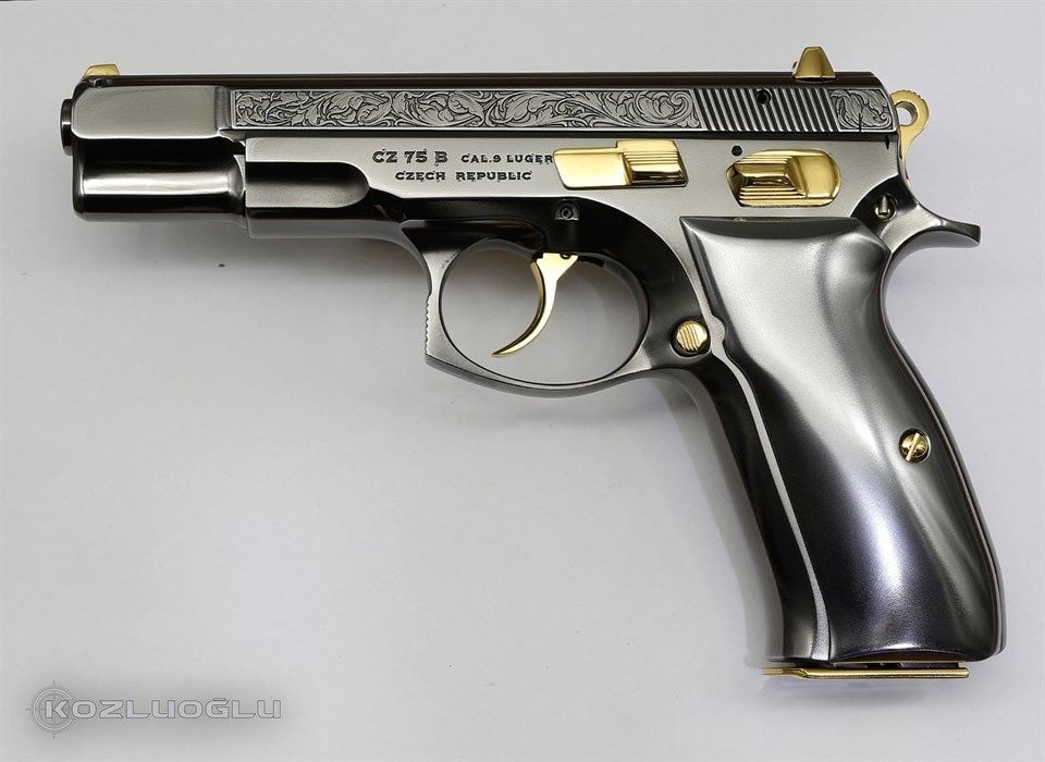 CZ 75 Gravür Füme