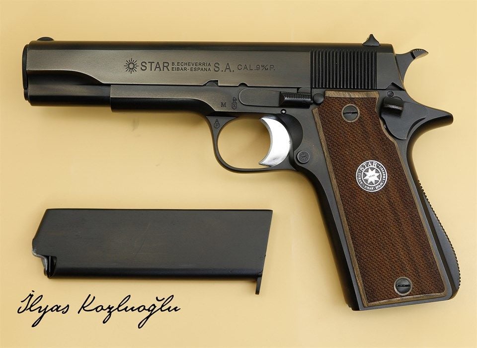 Star 9MM Siyah Krom Kaplama