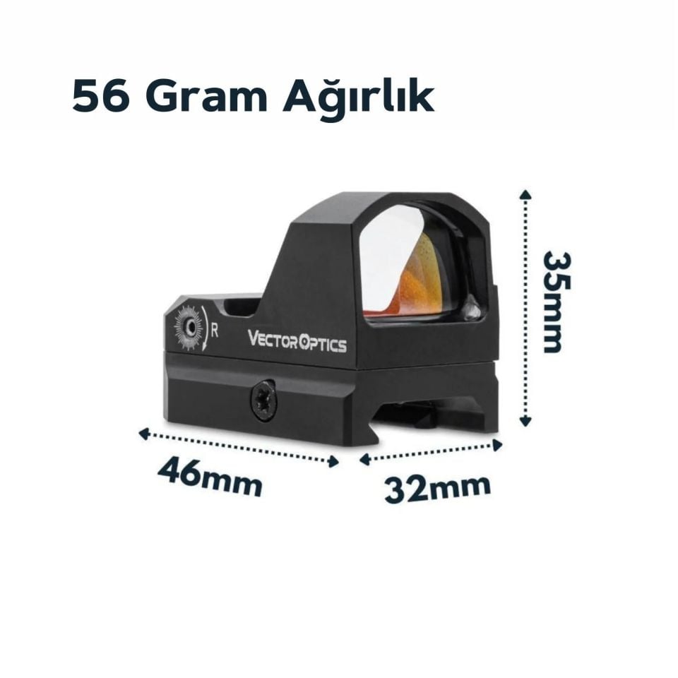 Vector Optics Frenzy 1x17x24 Red Dot Nişangah SCRD-19II Vector Optics