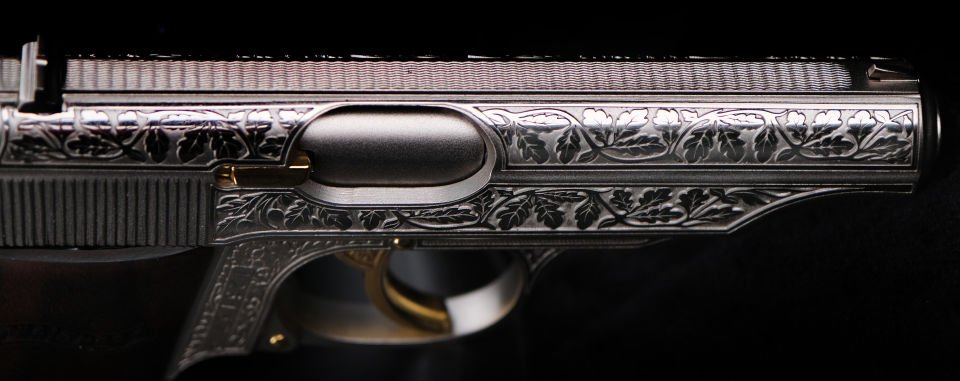 Walther Mod Pp Çiçek Gravür