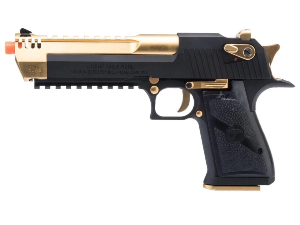 WE AW DESERT EAGLE L6 GOLD SIYAH GAS GBB AIRSOFT TABANCA