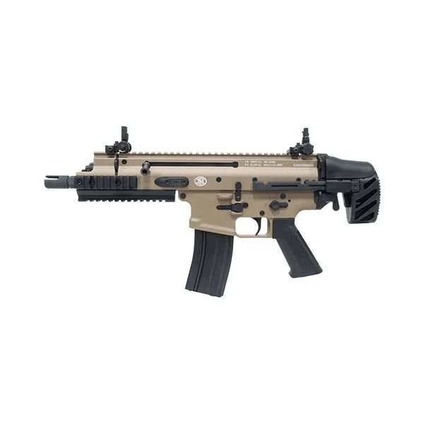 FN Herstal-Licensed SCAR-SC Compact Airsoft PDW B.R.S.S. AEG TAN BOLT