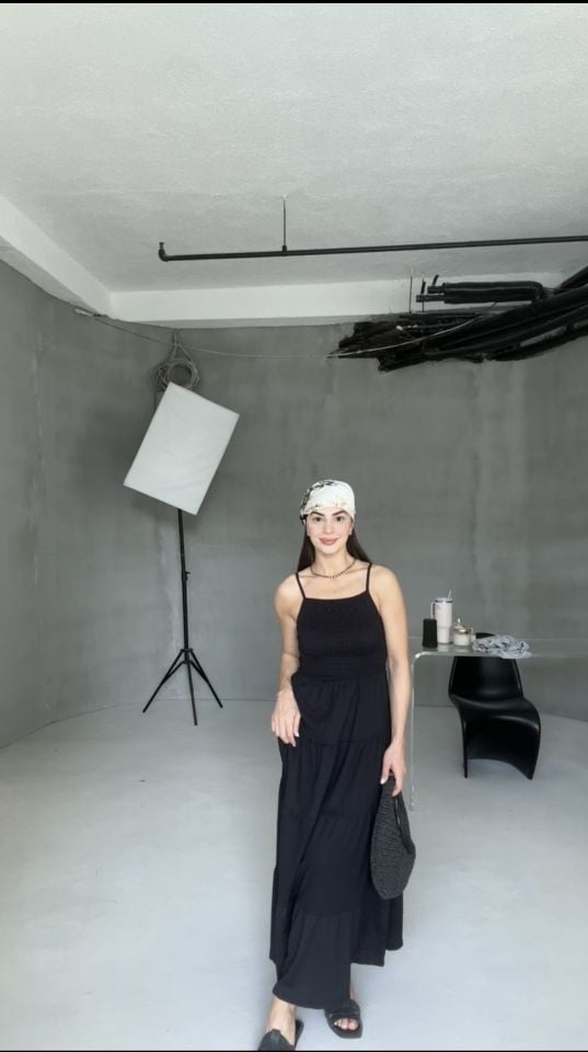 Gipeli asansör askılı lolita elbise