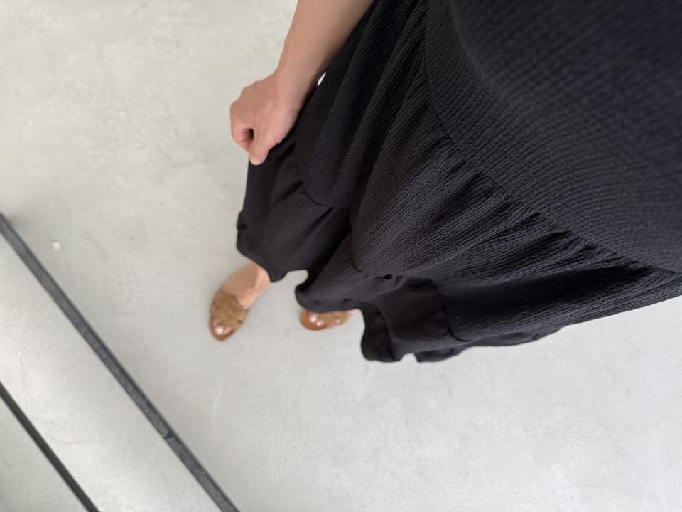 Askılı katlı lolita elbise