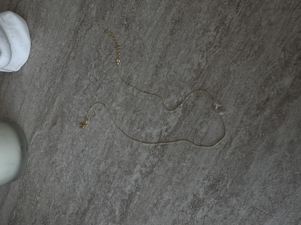 Minimal taş kolye
