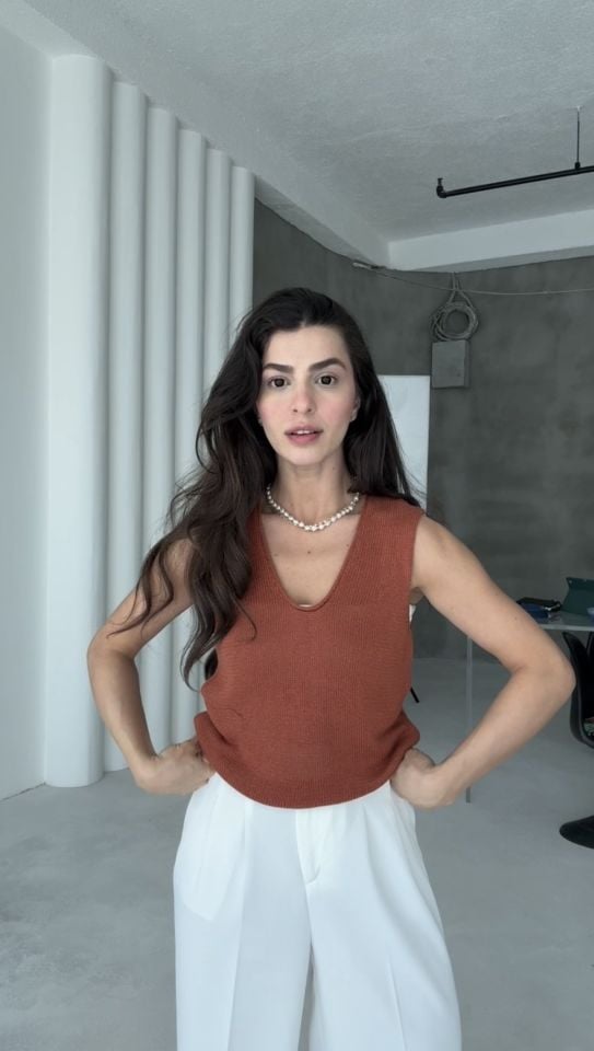 Massimo Dutti kiremit ince sezon triko