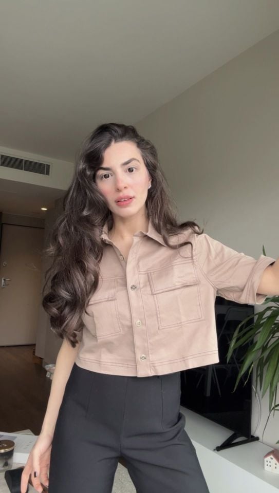 Pıerre cardin poplin gömlek