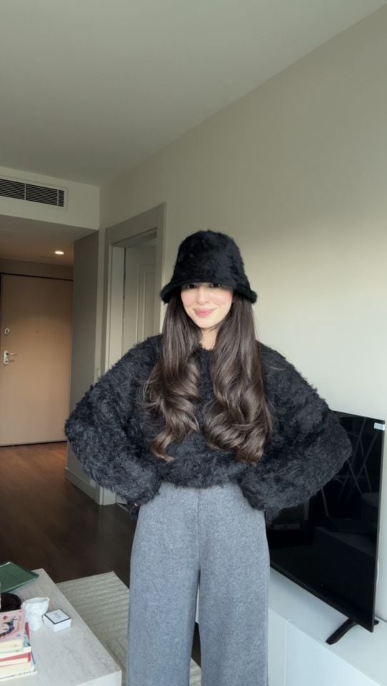 Dilvin Antrasit fitilli pantolon