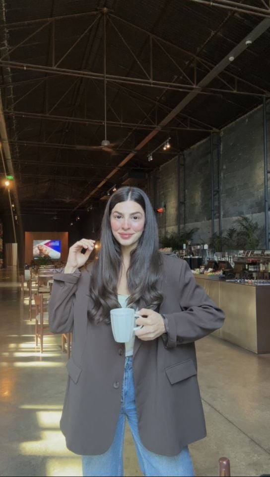 İçi astarlı premıum acı kahve blazer