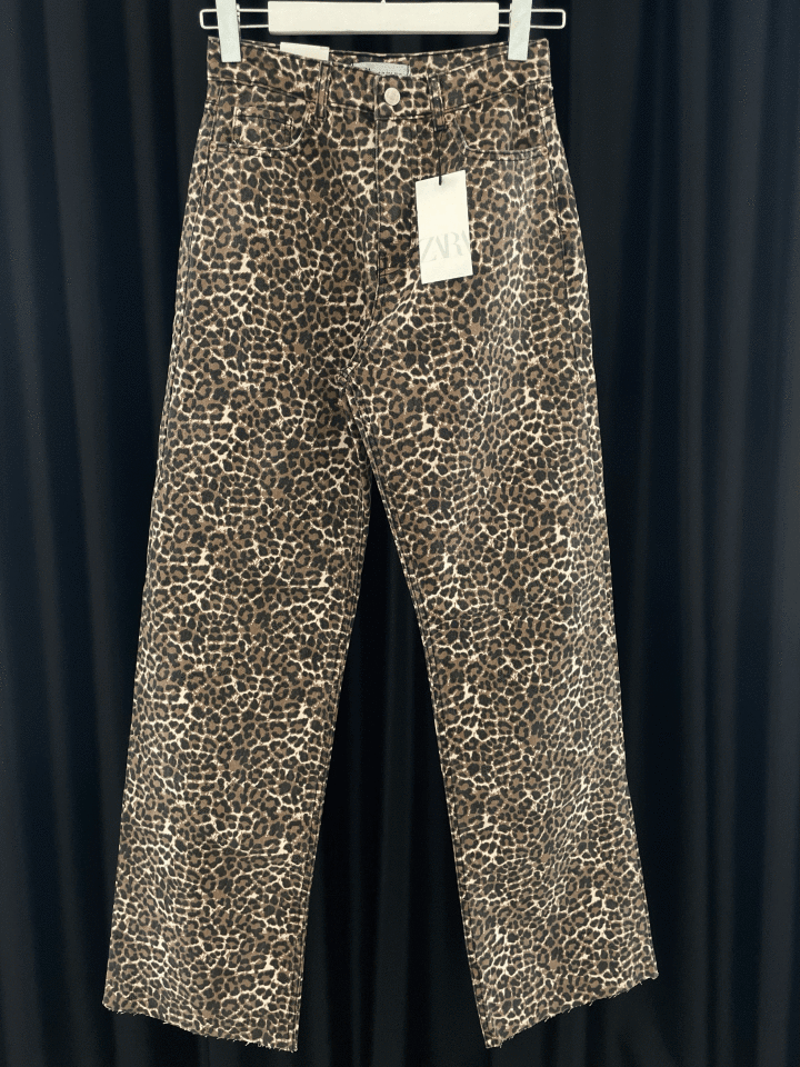 Orjinal marka leopar trend jean
