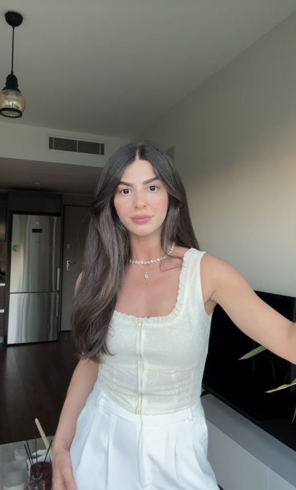 Ön fermuarlı dokulu korse