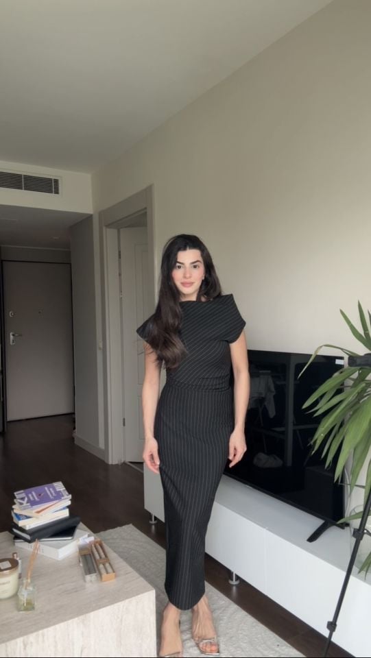 Premıum kalite elegan elbise