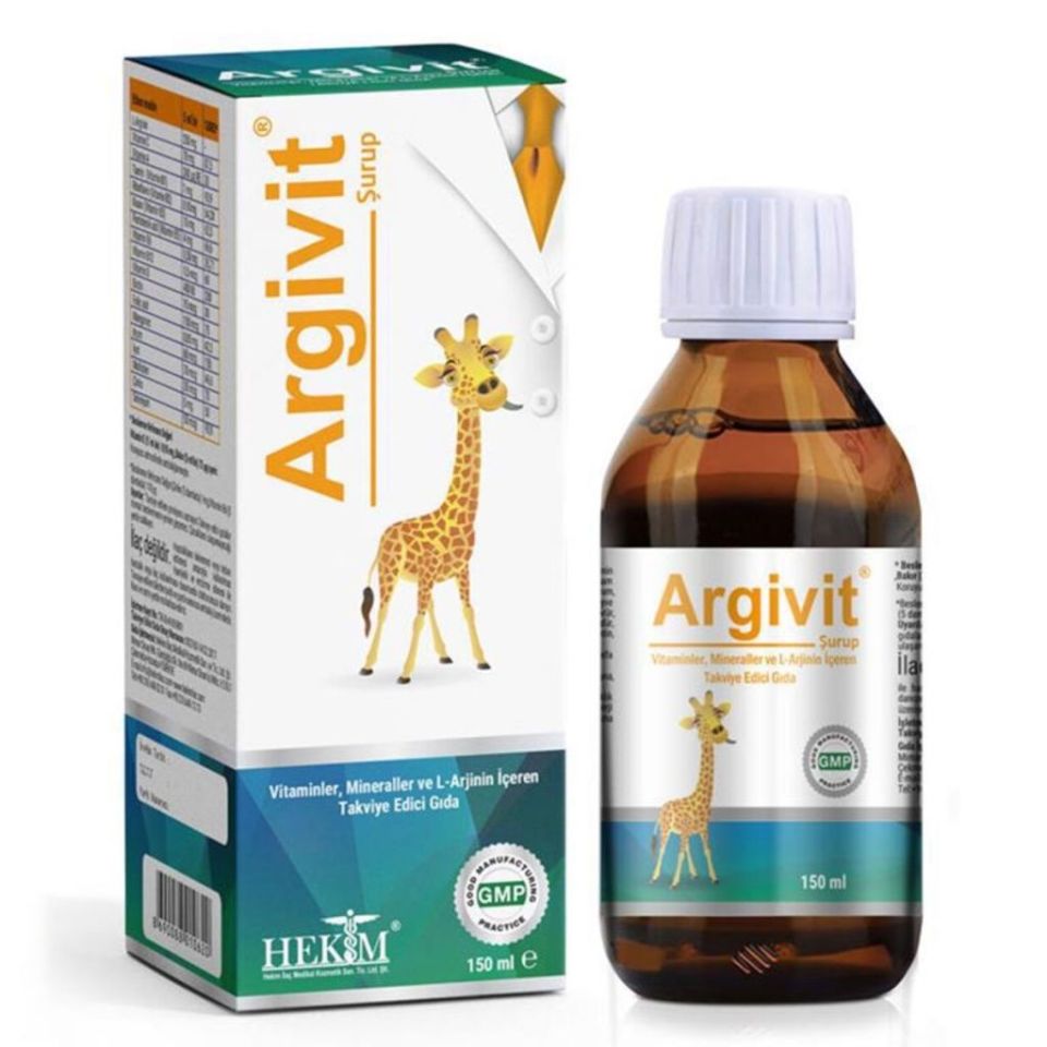 Ayvit Vitamin Mineral L-Arjinin Şurup 150 ml