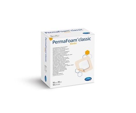 PermaFoam Classic Border 15x 15 -Poliüretan köpük yara örtüsü