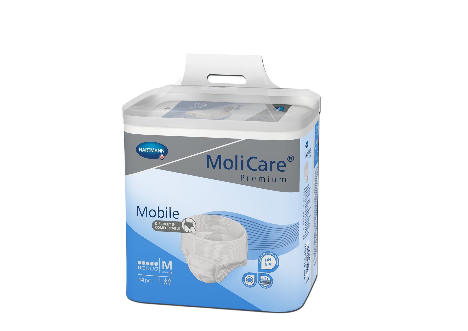 MoliCare Prem. Mobile 6 Damla - Külot bez MAVİ