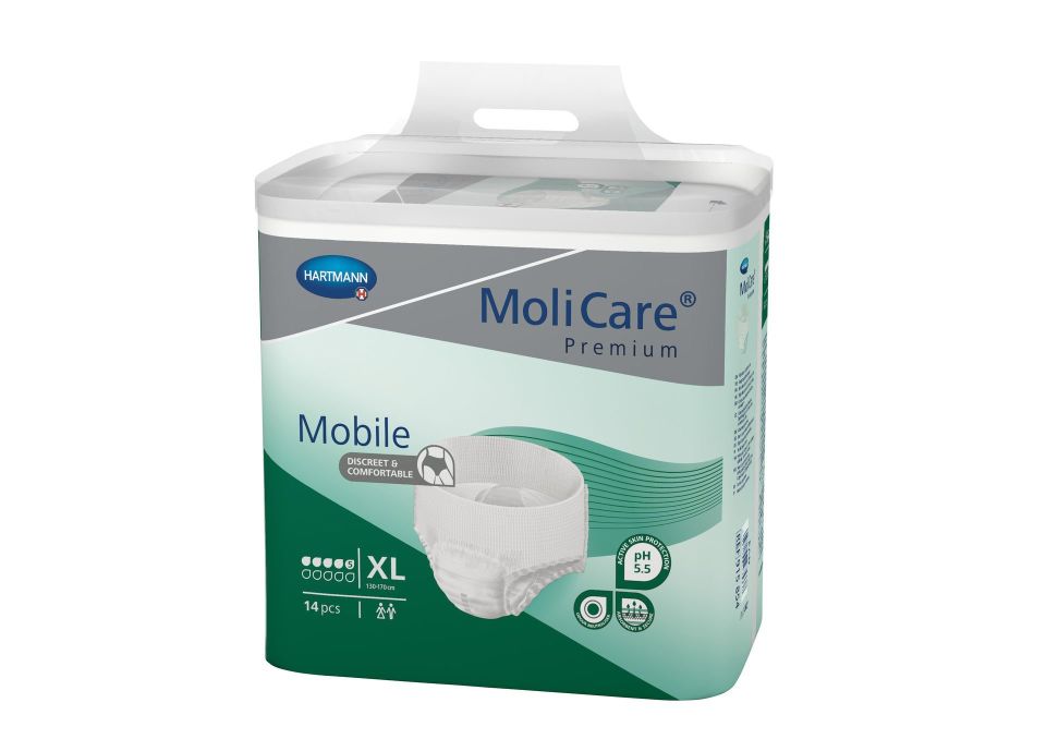 MoliCare Prem. Mobile 5 damla - Külot bez YEŞİL