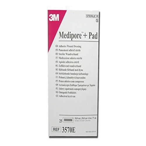 3M 3570E MEDİPORE+PAD PANSUMAN ÖRTÜSÜ 10CMX20CM