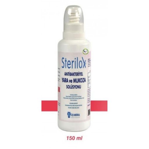 SteriloX Antibakteriyel Yara Ve Mukoza Antiseptiği 150 ml - Sprey