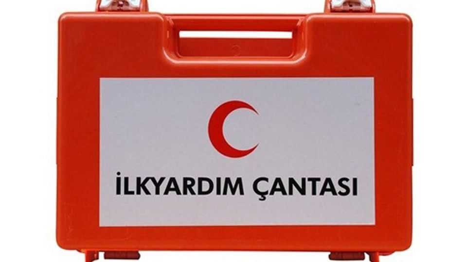 İlk Yardım Çantası Plastik İçi Dolu Yerli