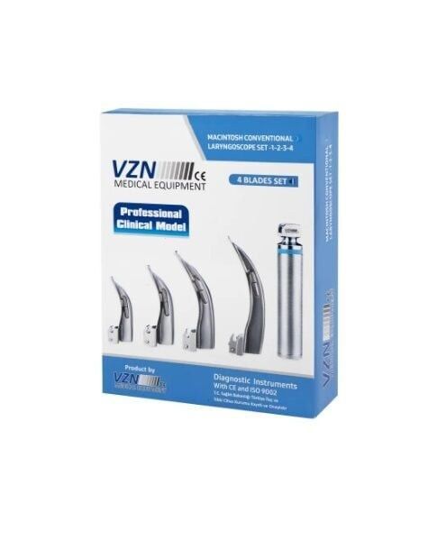 VZN MACINTOSH LARINGOSKOP 1,2,3,4 BLADE