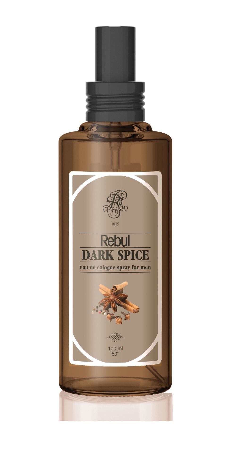 Rebul Dark Spice Kolonya Cam Şişe 100 ml