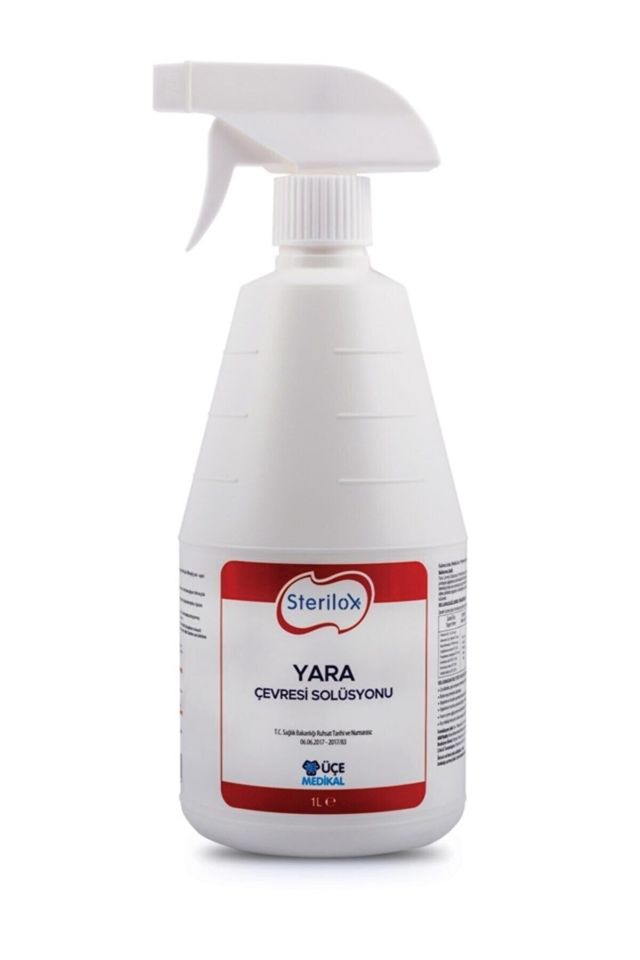 STERİLOX ANTİBAKTERİYEL YARA VE MUKOZA SOLÜS.1 LT.