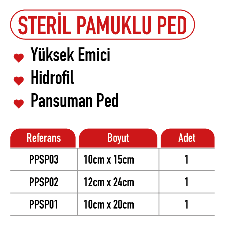 Damla Sağlık Pamuklu Ped