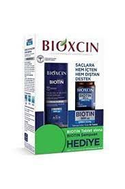 Bioxcin Biotin 5000 mg + Çinko 15 mg 60 Tablet + 300 ml Şampuan Hediyeli