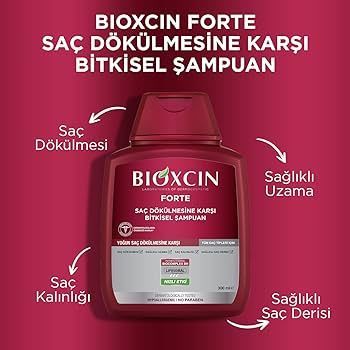 Bioxcin Forte Yoğun Saç Dökülmesine Karşı Bitkisel Şampuan 300 ml - 3 Al 2 Öde