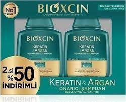 Bioxin Argan Keratin Şampuan 300 + 300 ml - İkincisi %50 İndirimli