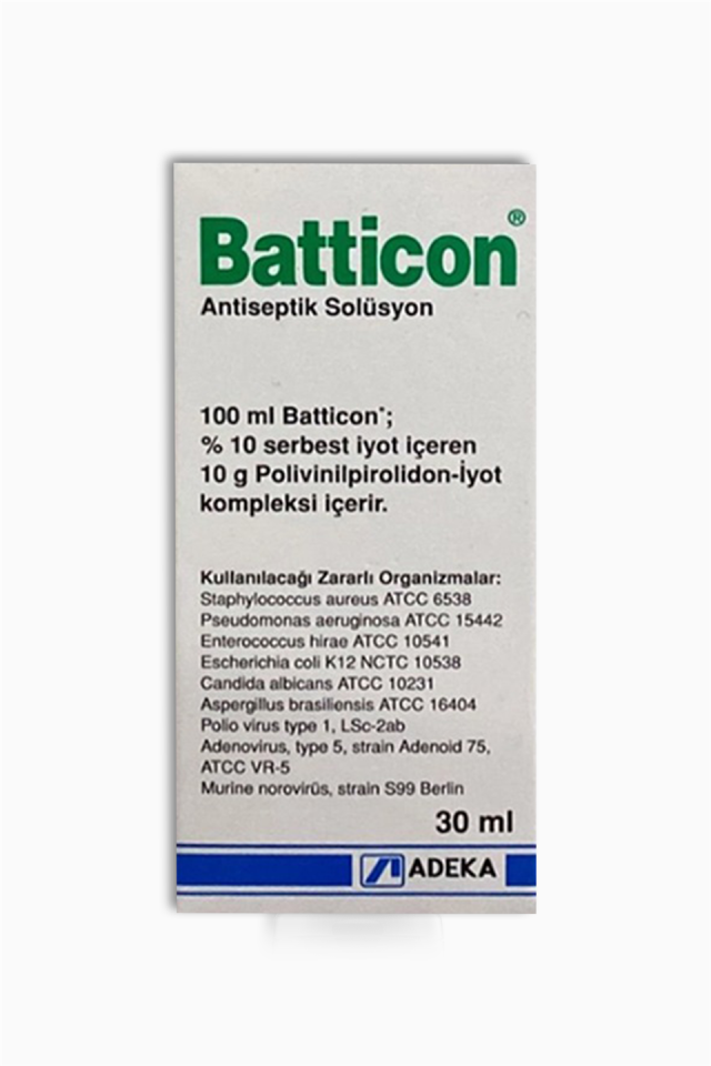 Batticon Antiseptik Solüsyon 30 ml