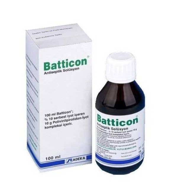 Batticon Antiseptik Solüsyon 100 ml