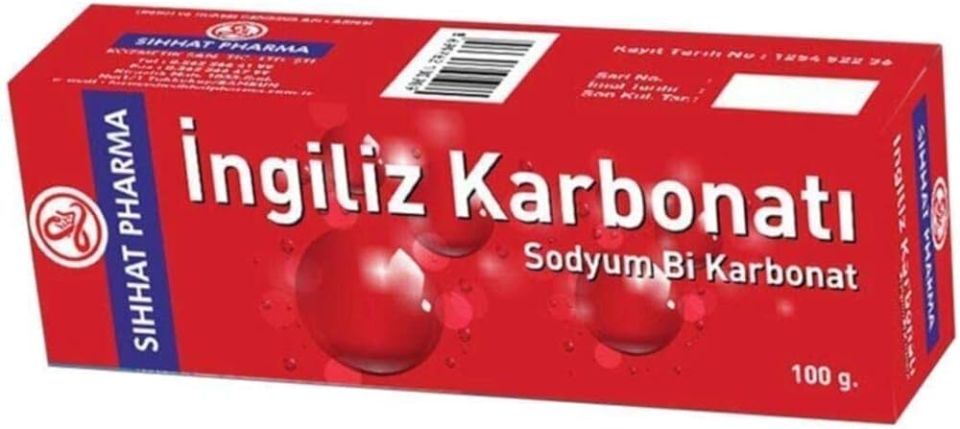 Sıhhat İngiliz Karbonatı 100 gr