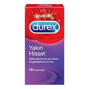 Durex Yakın Hisset 10'lu Prezervatif