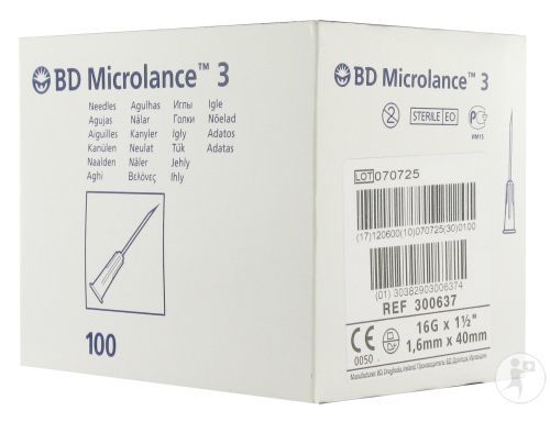 BD MİCROLANCE 300637 16GX40MM İĞNE UCU