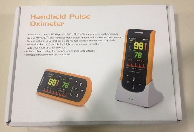 Klinik Tip Pulseoksimetre Cihazı SP 20 Handheld