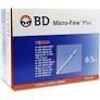 İnsülin Enjektörü - BD Micro-Fine Plus 0,5 ml (30Gx8mm) 10 Adet