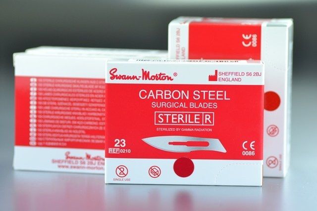 CARBON STEEL STERILE BLADES NO:21