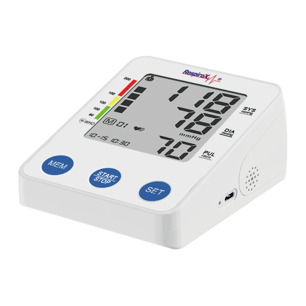 Respirox AXD-806 Türkçe Konuşan LCD Ekran Koldan Adaptörlü Tansiyon Aleti – Yeni