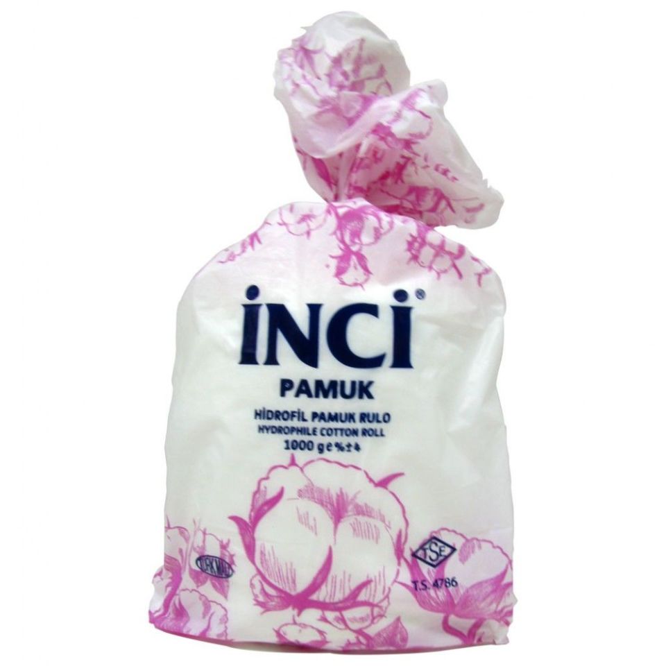 İnci Hidrofil Pamuk  1 KG