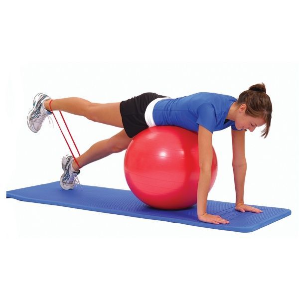 TheraBand® Exercise Ball 55 cm / red