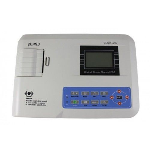 Plusmed pmECG-300G 3 ElektroKardiyografi Kanallı EKG / ECG Cihazı